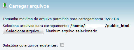 Como publicar/enviar o site pelo cPanel - LGV HOST